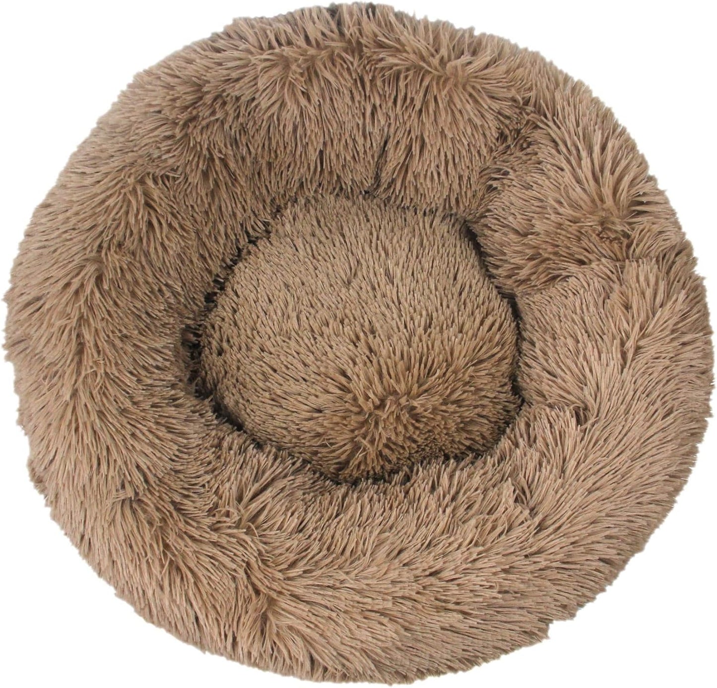 Dog Bed Cat Bed Cushion Donut Bed Faux Fur Cuddler for Dog Cat Improved Sleep Pet Bed Multiple Sizes Machine Washable