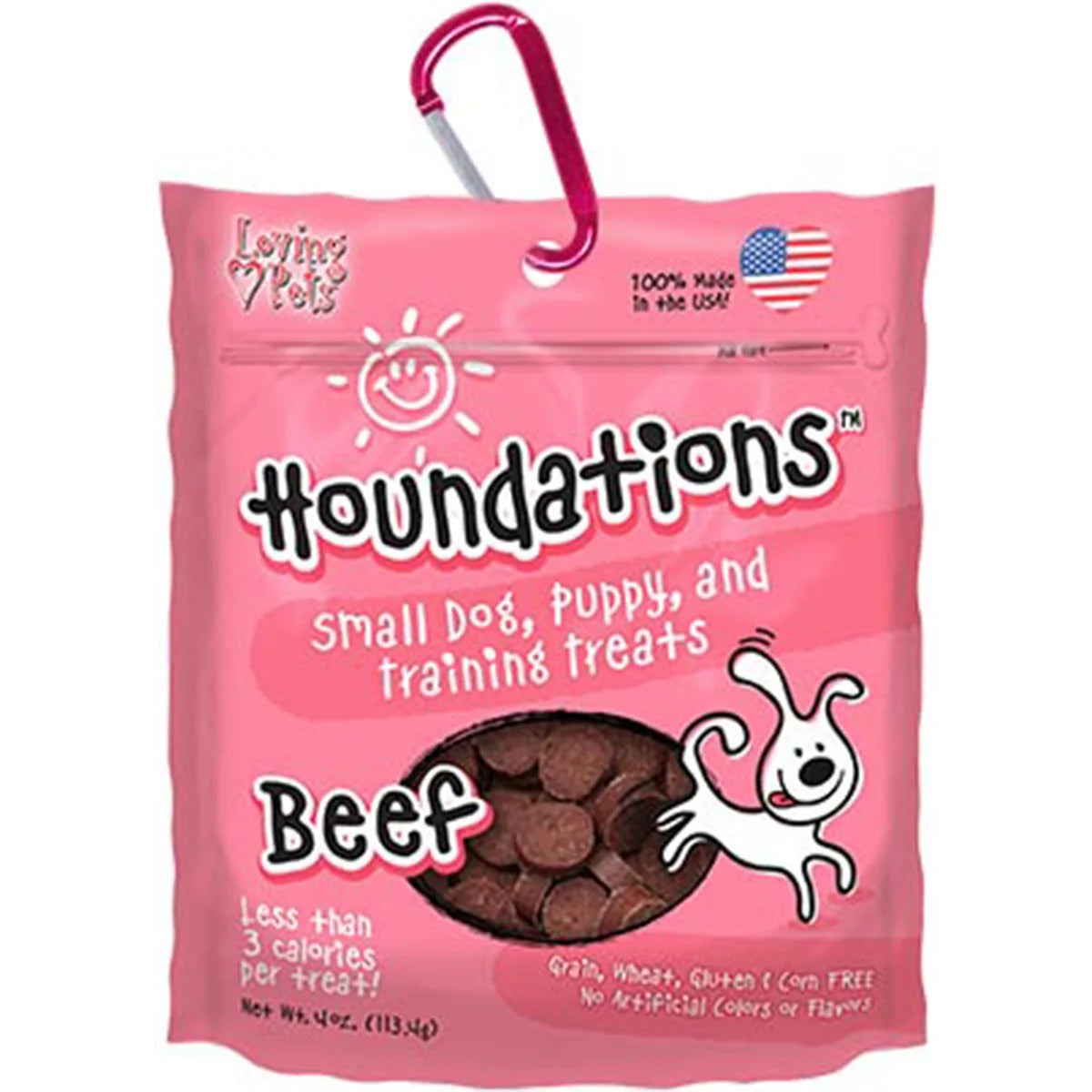 Products LP8151 Beef Houndations Soft Chew Treats, 4 Oz