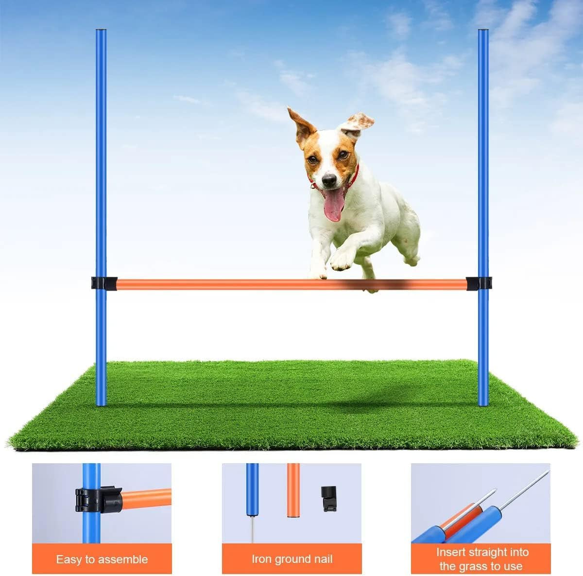 Dog Training Exercise Equipment,Dog Agility Training Equipment,Dog Jump Hurdles Training Equipment,Playground Equipment Outdoor