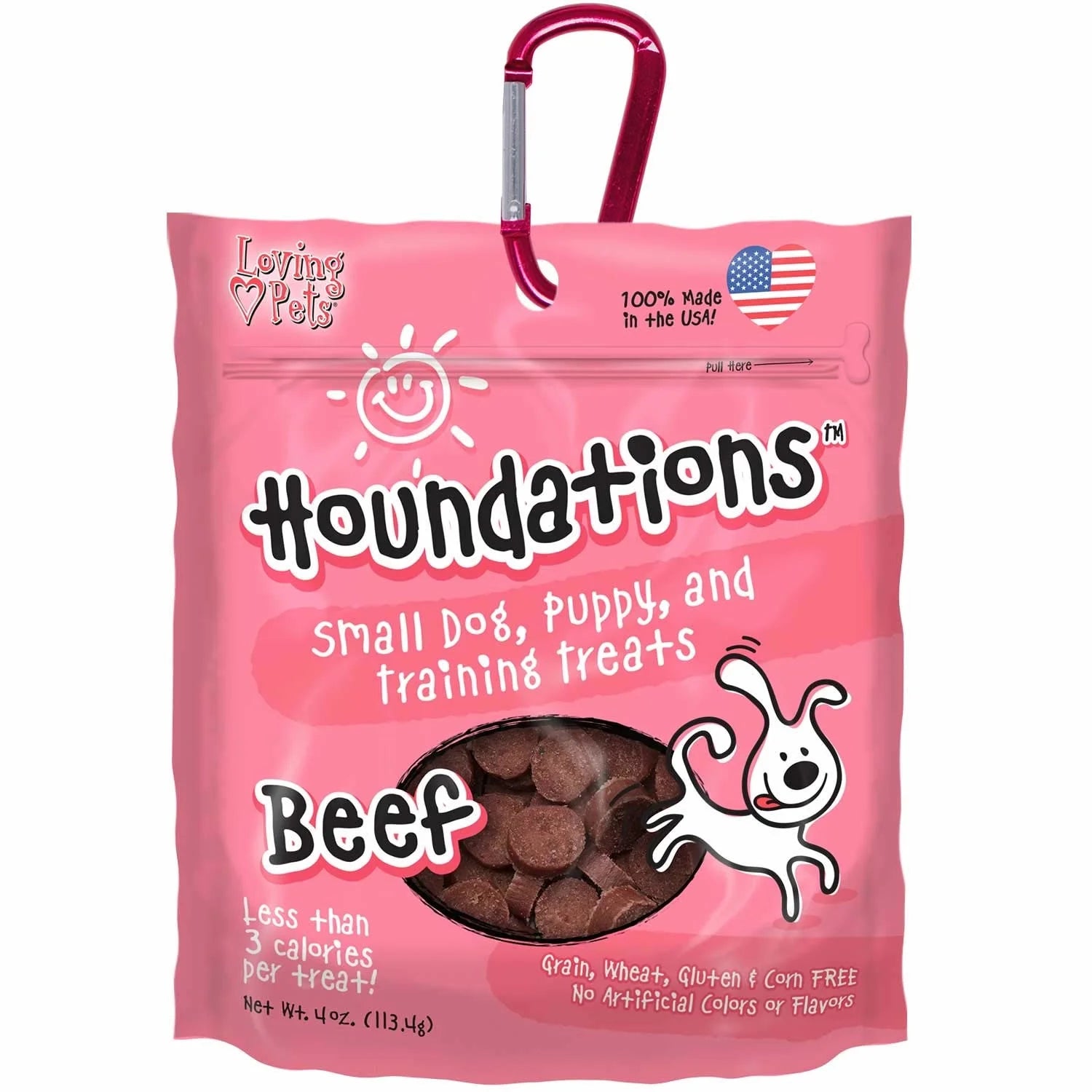 Products LP8151 Beef Houndations Soft Chew Treats, 4 Oz