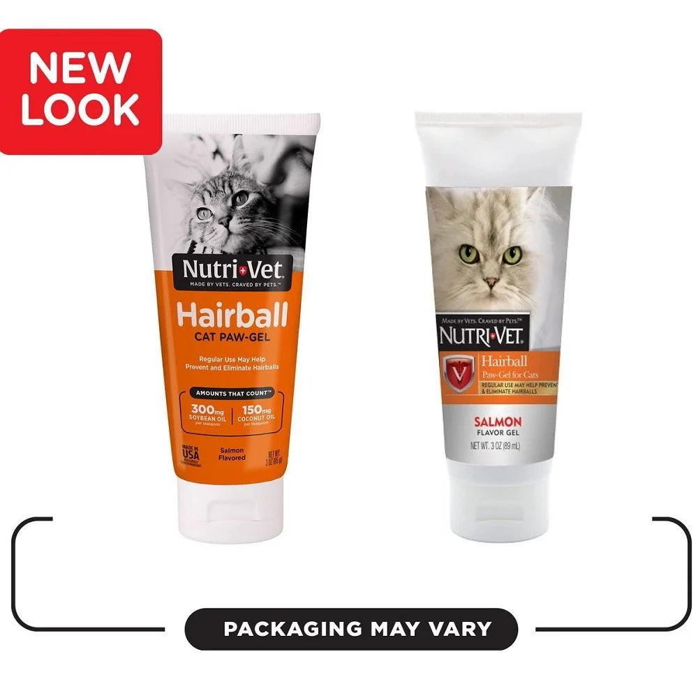 Hairball Paw-Gel Salmon Flavor 3Oz