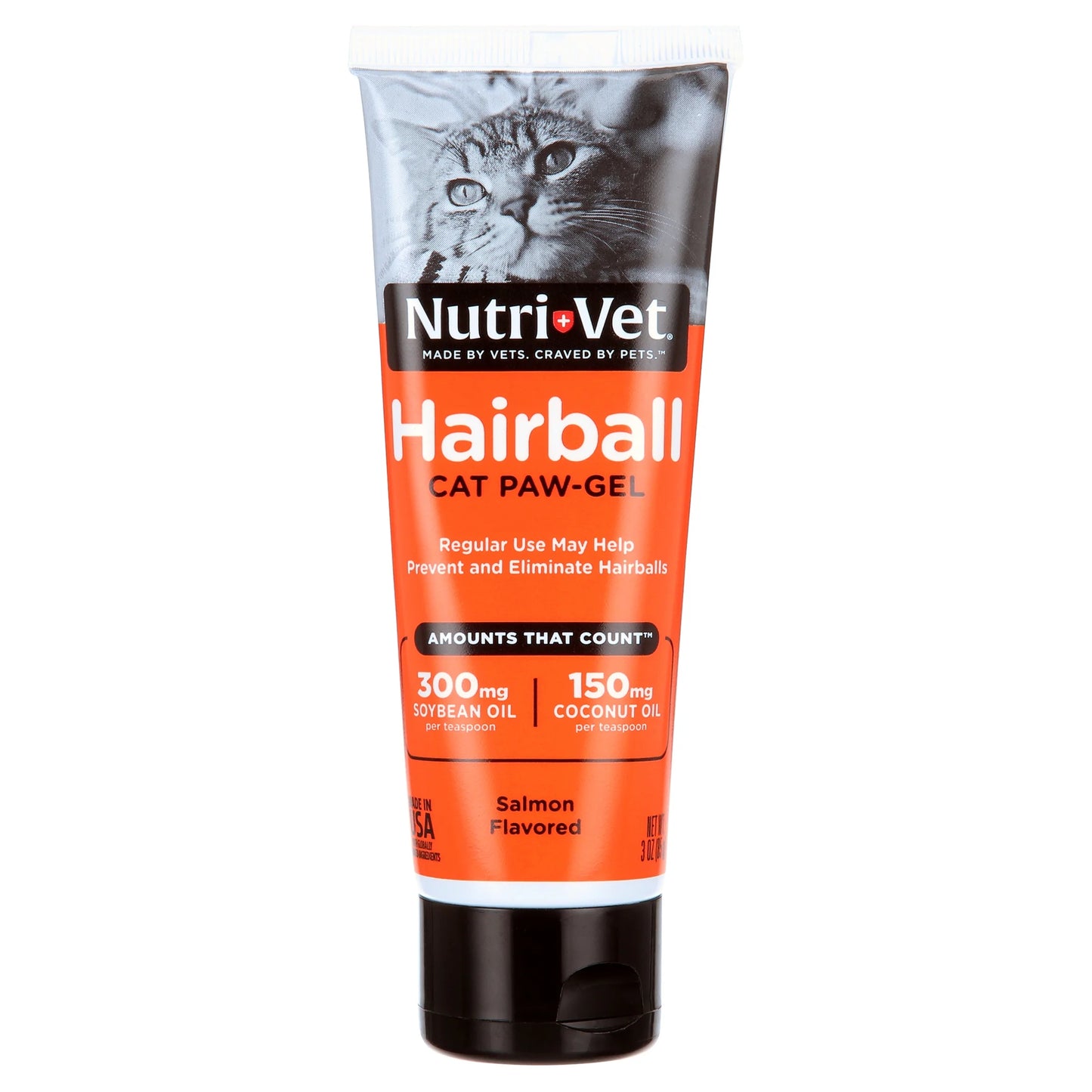 Hairball Paw-Gel Salmon Flavor 3Oz