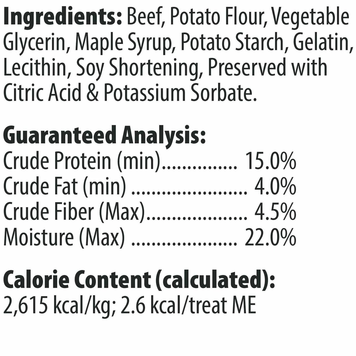 Products LP8151 Beef Houndations Soft Chew Treats, 4 Oz